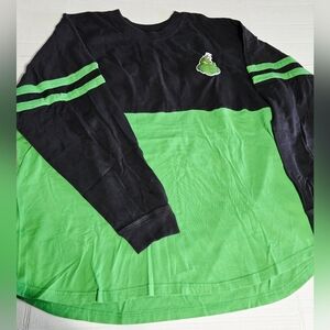 Universal Studios The Grinch 100% Cotton Spirit Jersey Black/Green • 2Xl